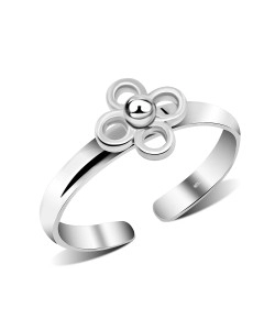 Toe Ring Circle Flower TR-134